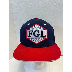 Florida Georgia Line FGL SnapBack Hat Cap Dig Your Roots Tour 2016 Concert OSFA-
